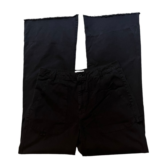 NWOT, Pistola Sasha Carpenter High Rise Relaxed Flare - Fade To Black, Sz 29 - Picture 11 of 16